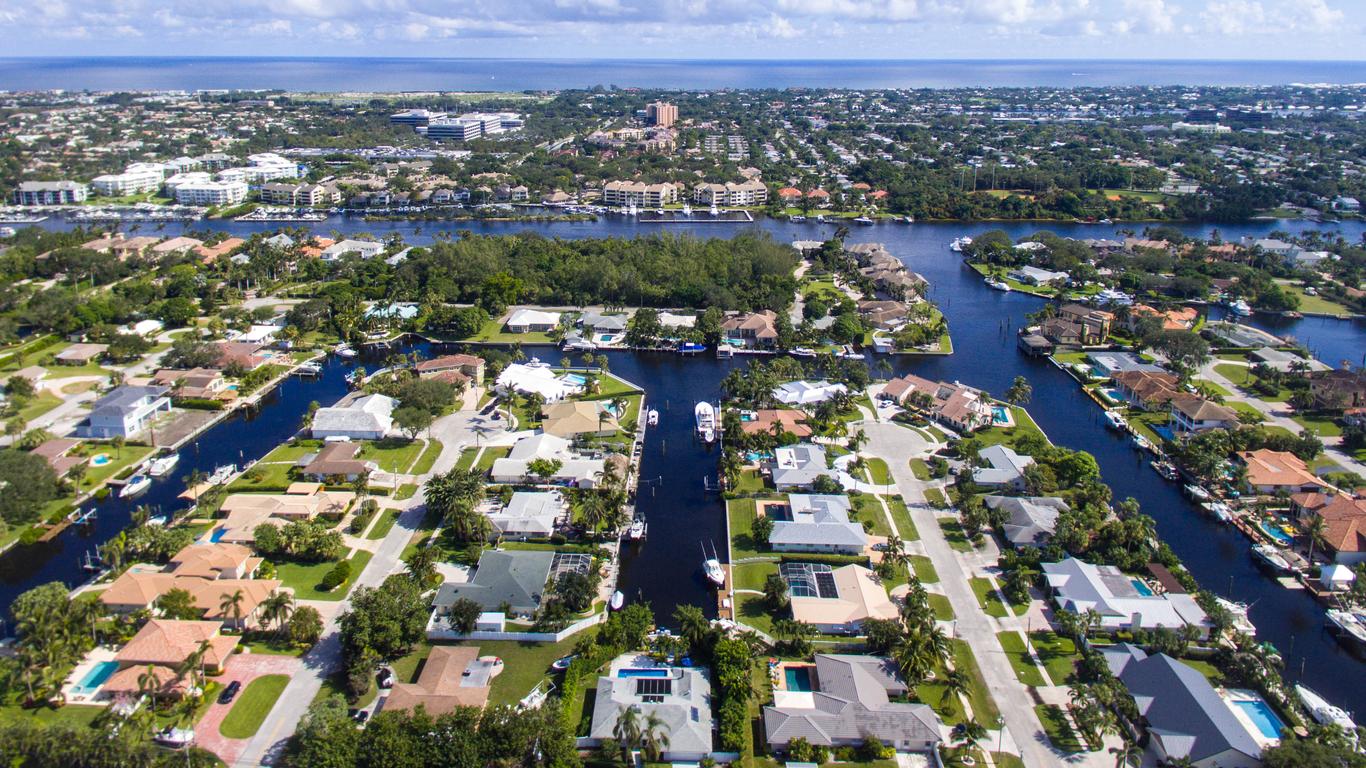 waterfront property on the Treasure Coast of Florida